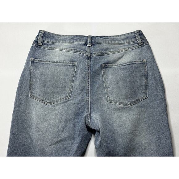 Rewash Women's Distressed Super High Rise Mom Jeans - Size 9 (29x26) *READ* - Picture 5 of 8